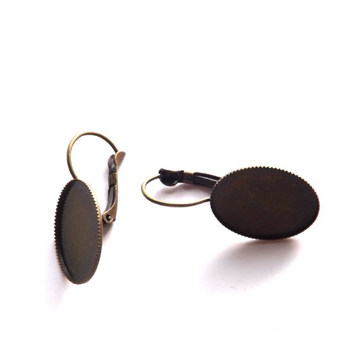 Lot de 26 supports boucles d'oreilles dormeuses