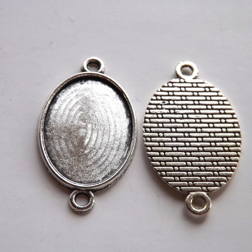 Lot de 10 connecteurs, pendentifs, breloques à cabochon