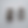 Lot de 3 bagues à cabochon