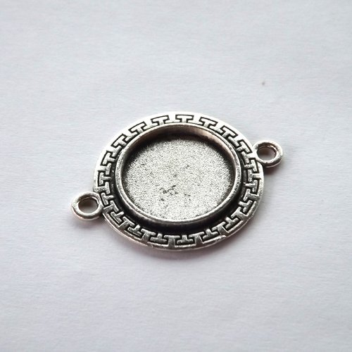 Connecteur, pendentif, breloque à cabochon