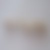 Lot de 9 bélières-tubes en métal argenté