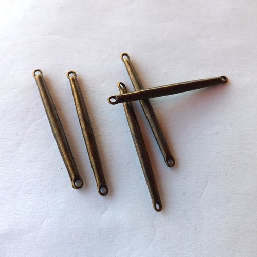 Lot de 10 connecteurs bâtons, pendentifs