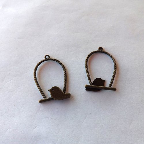 Lot de 5 pendentifs, breloques