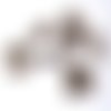 Lot de 10 toggles "lyre"