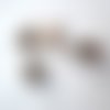 Lot de 24 chandeliers,connecteurs,pendentifs, breloques