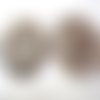 Lot de 10 estampes rondes filigranées
