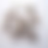 Lot de 18 crochets, dormeuses en laiton