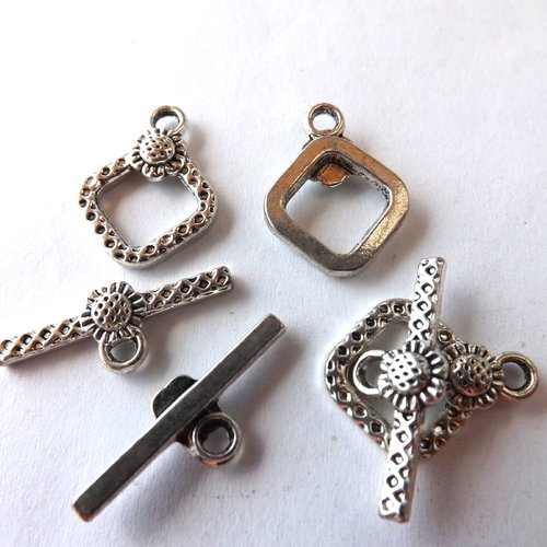 Lot de 8 toggles carrés