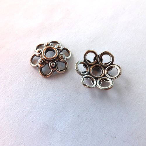 Lot de 10 coupelles fleurs
