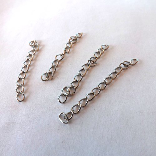 Lot de 29 chaînettes de rallonge