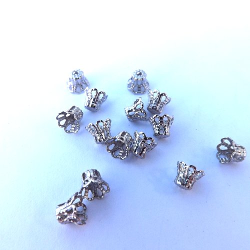 Lot de 80 coupelles filigranées