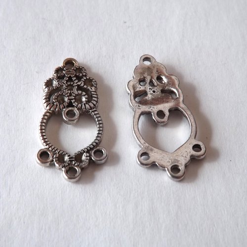 Lot de 2 chandeliers, pendentifs