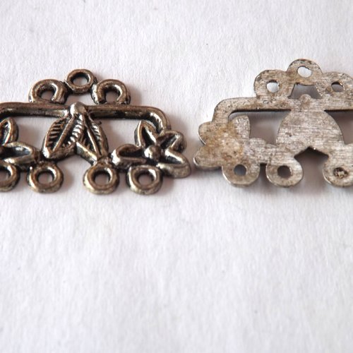 Lot de 4 chandeliers connecteurs, pendentifs, breloques