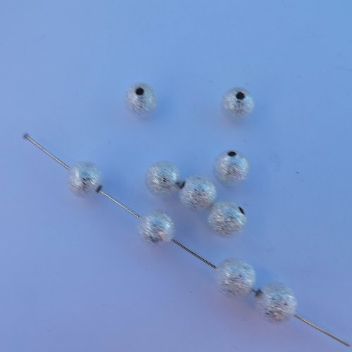 Lot de 127 perles stardust, intercalaires