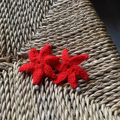 Boucles d’oreilles « calypso »