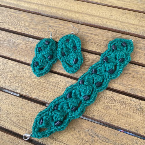 Ensemble bijoux « amazone »