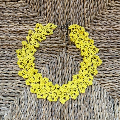 Collier « ajoncs »