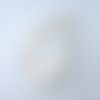 Bandeau femme uni blanc en coton 57 cm