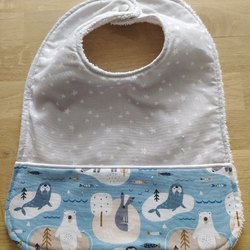 Bavoir Bebe Fille Rose Un Grand Marche