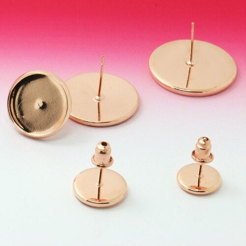 Lot de 20 supports plastique pour boucles d/'oreilles 38 mm x 30 mm avec rebord