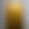 Cuir jaune de 10 mm strass swarovski par 20 cm