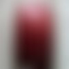 Cuir b-rouge de 10 mm strass swarovski par 20 cm