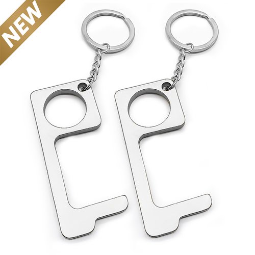 Ouvre-porte sans contact n°01 argent