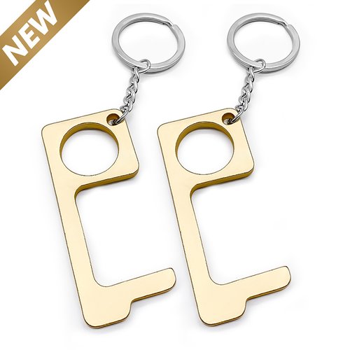 Ouvre-porte sans contact n°01 laiton