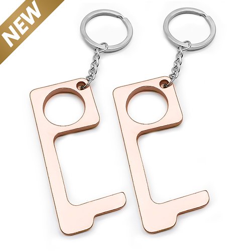 Ouvre-porte sans contact n°01 or rosé