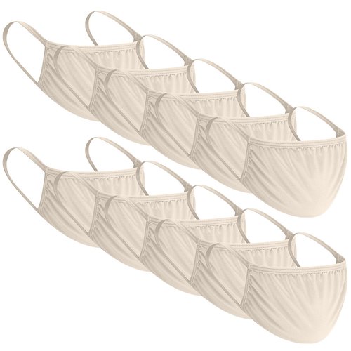 Masque, respirant et lavable coton uni n°08