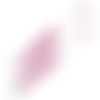 Stylo à décorer pour perles rose foncé à customiser x 1 pièce