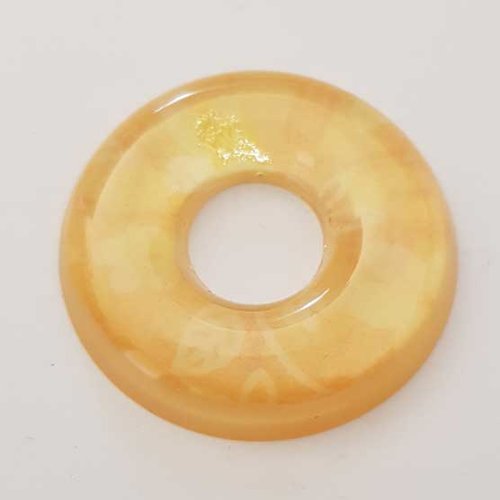 Pendentif donuts 35 mm en résine n°005
