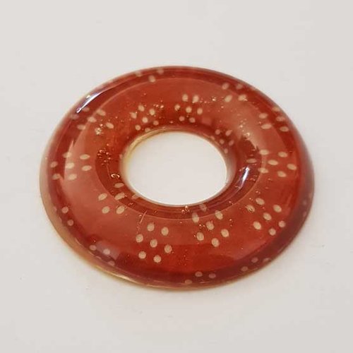 Pendentif donuts 35 mm en résine n°006