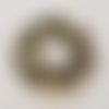 Pendentif donuts 35 mm en résine n°013