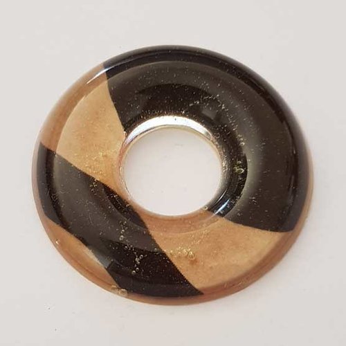 Pendentif donuts 35 mm en résine n°015