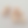 Perle ronde plastique brillante crème 12 mm n°001