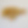 Perle ronde plastique brillante doré 12 mm n°006