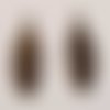 Breloque plume n°07 bronze