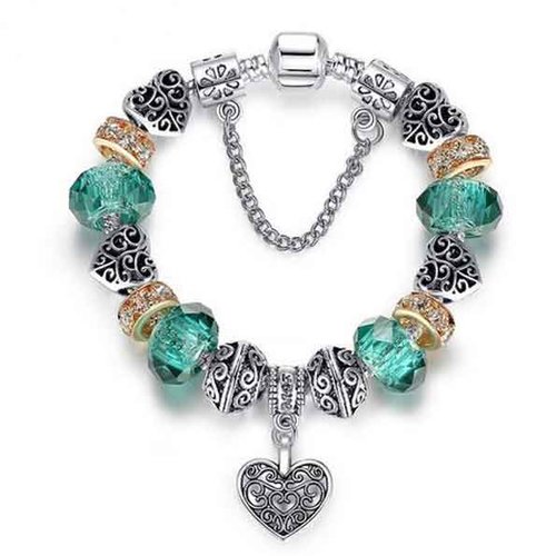 Bracelet européen 3 mm réalisé métal argenté n°091 maille serpent européen