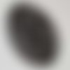 Estampe n°30 ovale 55 mm noir