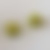 Breloque grelot bi-couleur 11 x 8 mm n°18