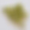 Perle magique ronde 06 mm vert x 10