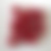 Perle magique ronde 08 mm rouge x 14