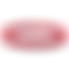 Bracelet en pierre synthétique rouge perles de 08 mm n°40