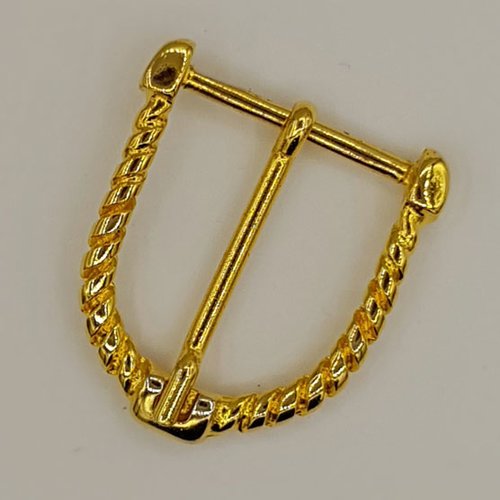 Boucle de ceinture doré n°07