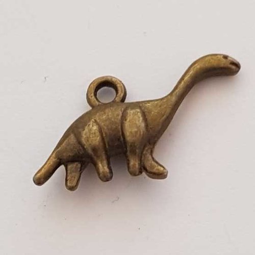 Breloque dinosaure n°03 bronze
