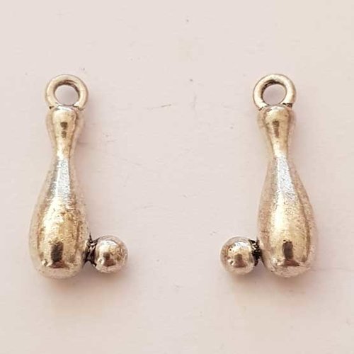 Breloque goutte n°09-05 argent