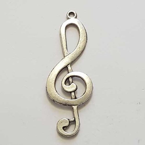 Breloque musique n°39 argent