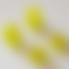 Perle polaris mat ronde 14 mm olivine 001 x 1 pièce