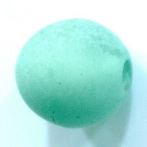 Perle polaris mat ronde 16 mm erinite 01 x 1 pièce